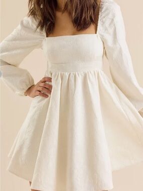 Eileen Jacquard Mini Dress